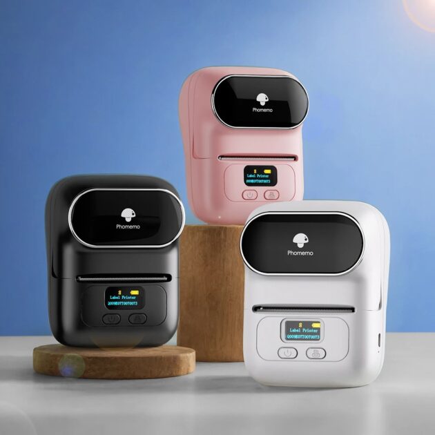 طابعة الملصقات الذكية من Phomemo